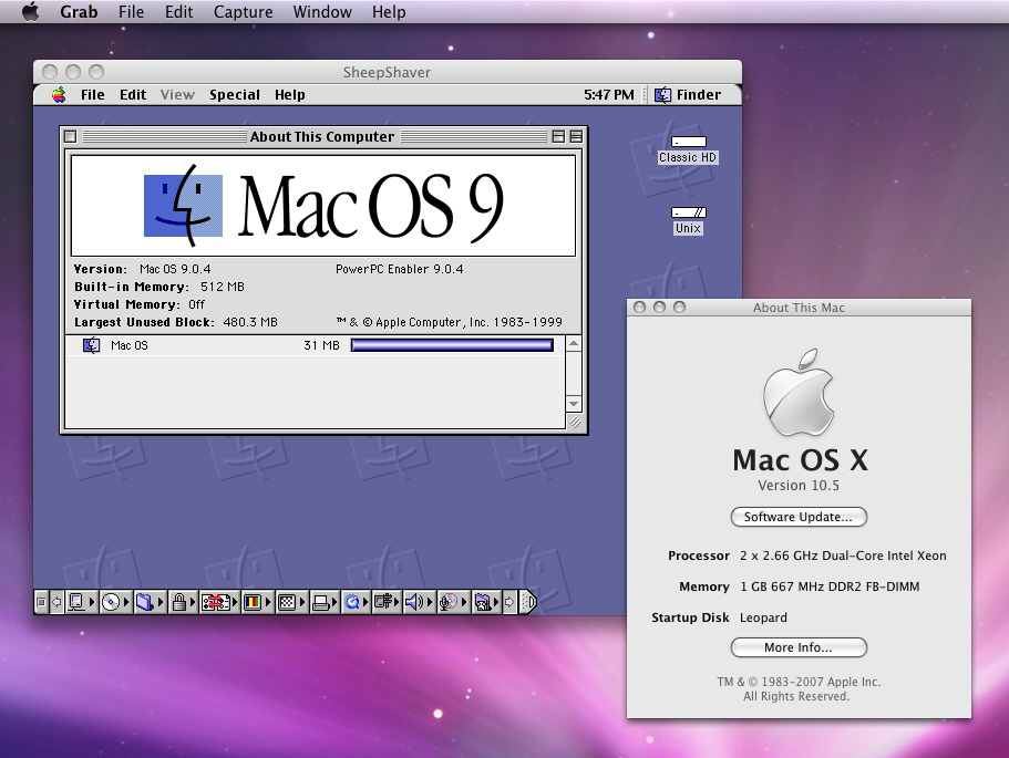 powerpc emulator for intel mac