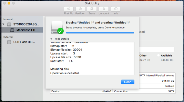 best format option for mac external drive